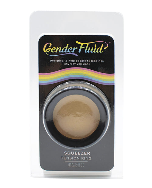 Gender Fluid Gender Fluid Squeezer Tension Ring - Black - Image 2