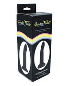 Gender Fluid Gender Fluid 7.8 inch Enthrall Strap-On Dildo - Black - Image 3