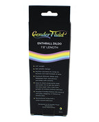Gender Fluid Gender Fluid 7.8 inch Enthrall Strap-On Dildo - Black - Image 4