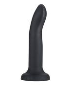 Gender Fluid Gender Fluid 7.8 inch Enthrall Strap-On Dildo - Black - Image 2