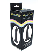 Gender Fluid Gender Fluid 6.5 inch Enthrall Strap-On Dildo - Black - Image 3