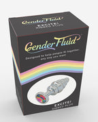 Gender Fluid Gender Fluid Excite! Ribbed Plug - Silver - Image 3