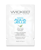 Wicked Sensual Care Wicked Sensual Care Simply Aqua Jelle Water Based Lubricant - .1 oz