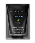 Wicked Sensual Care Wicked Sensual Care Jelle Water Based Anal Lubricant - .1 oz Fragrance Free