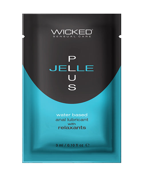 Wicked Sensual Care Wicked Sensual Care Jelle Plus Anal Lubricant with Relaxants - .1 oz