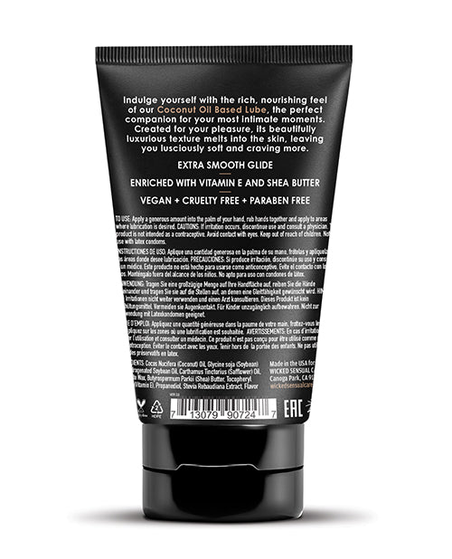 Wicked Sensual Care Wicked Sensual Care Coconut Oil-Based Lubricant - 4 oz - Image 2