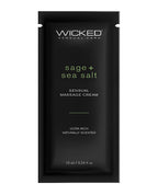 Wicked Sensual Care Wicked Sensual Care Sage & Sea Salt Massage Cream - .34 oz