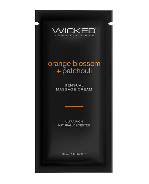 Wicked Sensual Care Wicked Sensual Care Orange Blossom & Patchouli Massage Cream - .34 oz