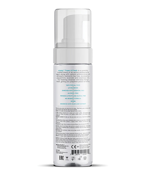 Wicked Sensual Care Wicked Sensual Care Simply Foam & Fresh Toy Cleaner - 7 oz - Image 2