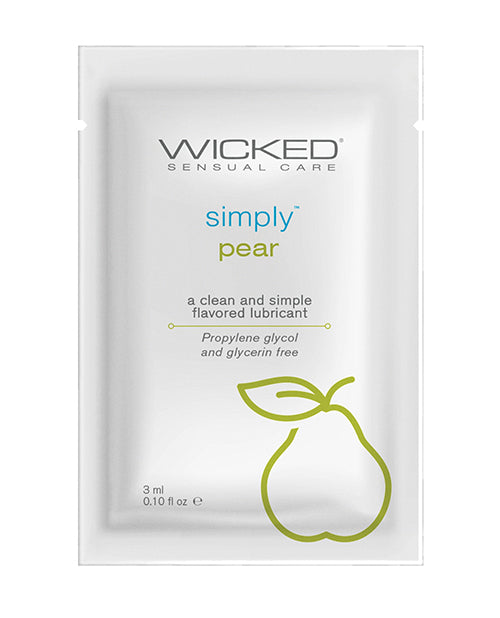Wicked Sensual Care Wicked Sensual Care Simply Water-Based Lubricant - .1 oz Pear