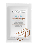 Wicked Sensual Care Wicked Sensual Care Simply Water-Based Lubricant - .1 oz Brown Sugar