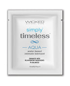 Wicked Sensual Care Wicked Sensual Care Simply Timeless Aqua Water-Based Lubricant - .2 oz