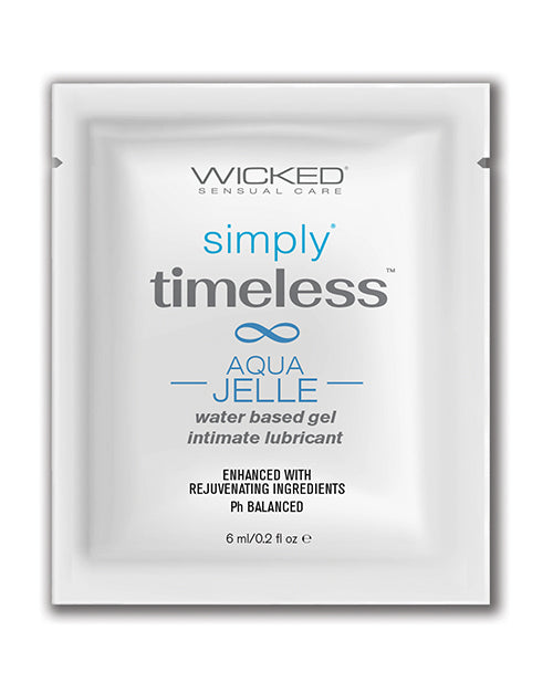 Wicked Sensual Care Wicked Sensual Care Simply Timeless Jelle Water-Based Lubricant - .2 oz