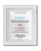 Wicked Sensual Care Wicked Sensual Care Simply Timeless Hybrid Water & Silicone Lubricant - .2 oz