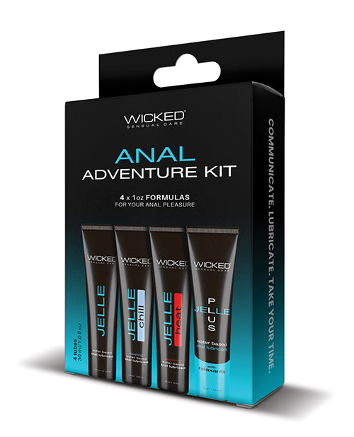 Wicked Sensual Care Wicked Sensual Care Anal Adventure Kit - 4 x 1 oz - Image 2