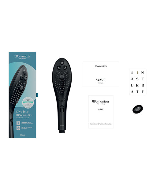 Womanizer Womanizer Wave Shower Head - Black - Image 6