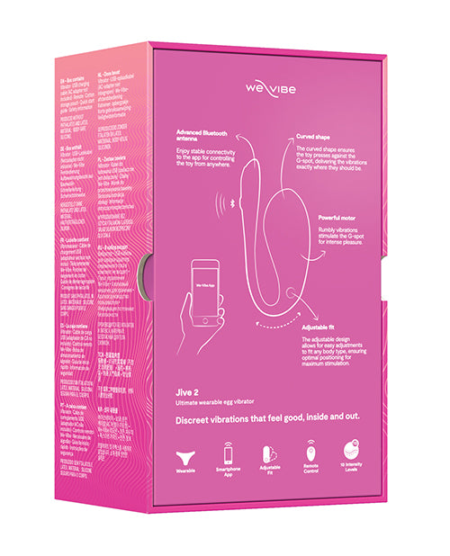 We-Vibe We-Vibe Jive 2 - Electric Pink - Image 6
