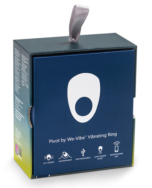 We-Vibe We-Vibe Pivot Vibrating Penis Ring - Blue - Image 3