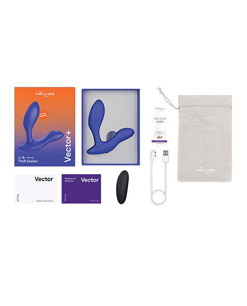 We-Vibe We-Vibe Vector+ - Royal Blue - Image 5