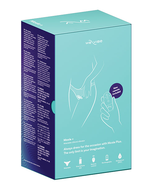 We-Vibe We-Vibe Moxie+ - Aqua - Image 3