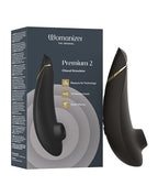 Womanizer Womanizer Premium 2 Clitoral Stimulator - Black - Image 2