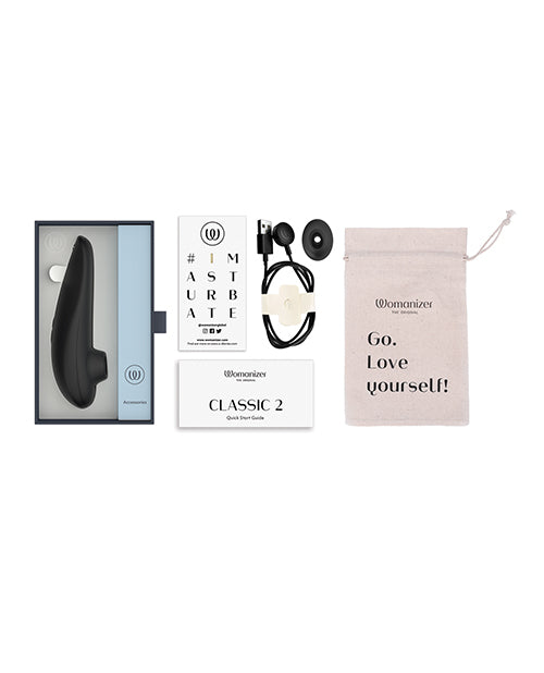 Womanizer Womanizer Classic 2 Clitoral Stimulator - Black - Image 4