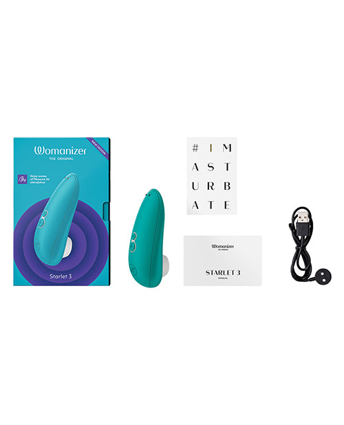 Womanizer Womanizer Starlet 3 Compact Clitoral Stimulator - Turquoise - Image 5
