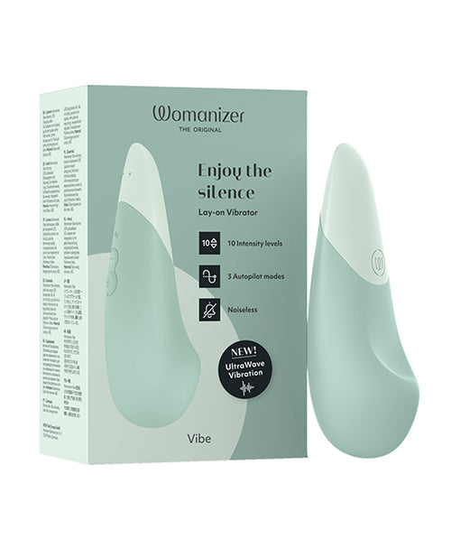 Womanizer Womanizer Vibe Silent Stimulator - Sage - Image 5