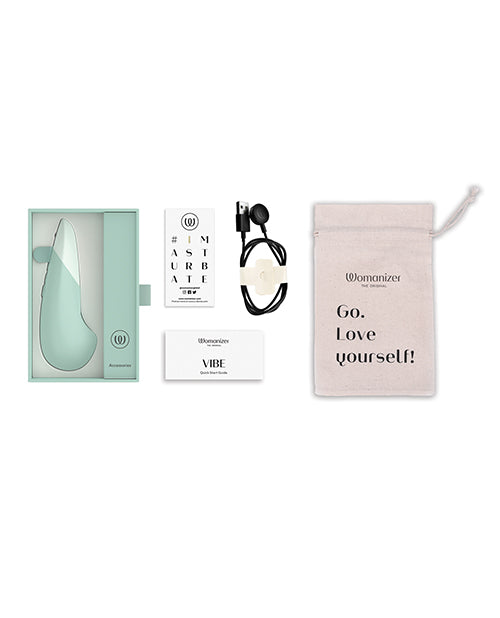 Womanizer Womanizer Vibe Silent Stimulator - Sage - Image 6