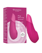 Womanizer Womanizer Enhance 2-in-1 Pleasure Air & Vibrations - Vibrant Pink - Image 5
